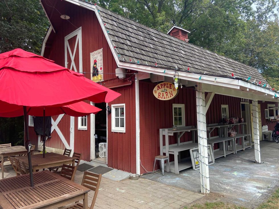 The Apple Barn at Minnetonka Orchards.