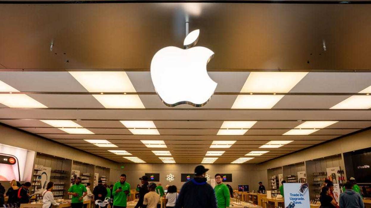 The Apple Store at Towson Town Center Mall on May 10, 2024 in Towson, Maryland.