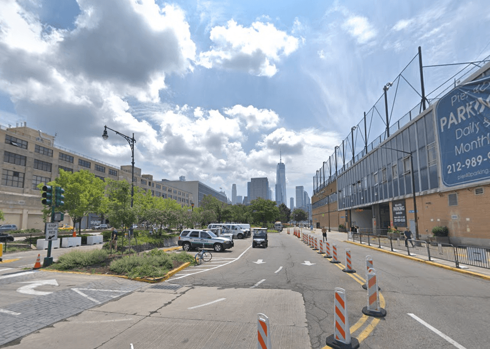 The attack happened at 8:30 a.m. at West Houston Street