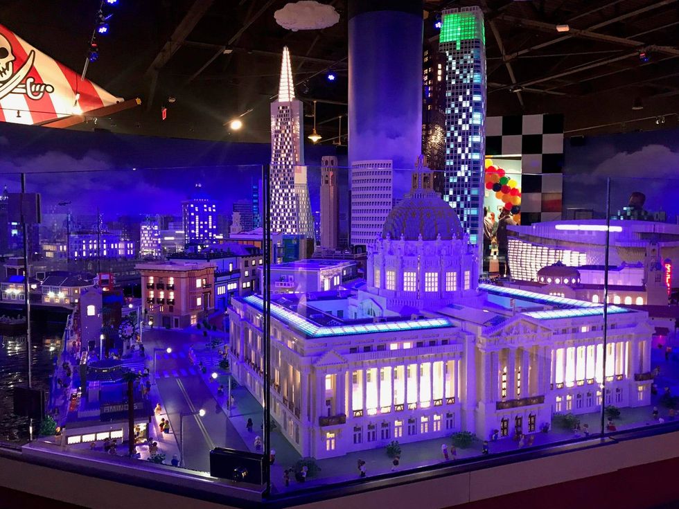 The Bay Area mini land at the new LEGOLAND® Discovery Center Bay Area in Milpitas. June 14, 2021.