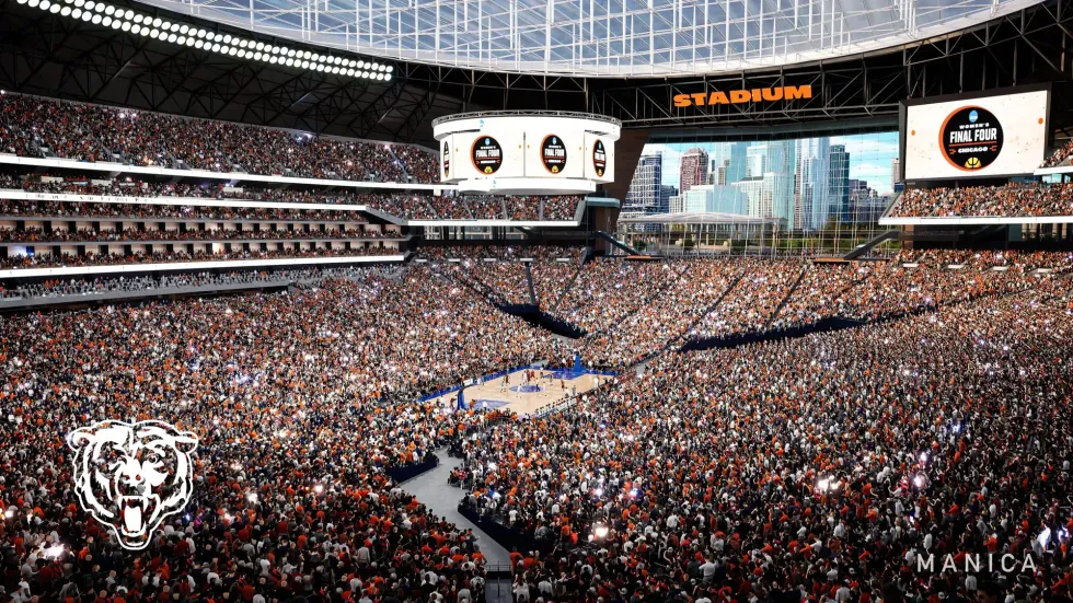 The Bears released renderings of a proposed state-of-the-art stadium on the lakefront.