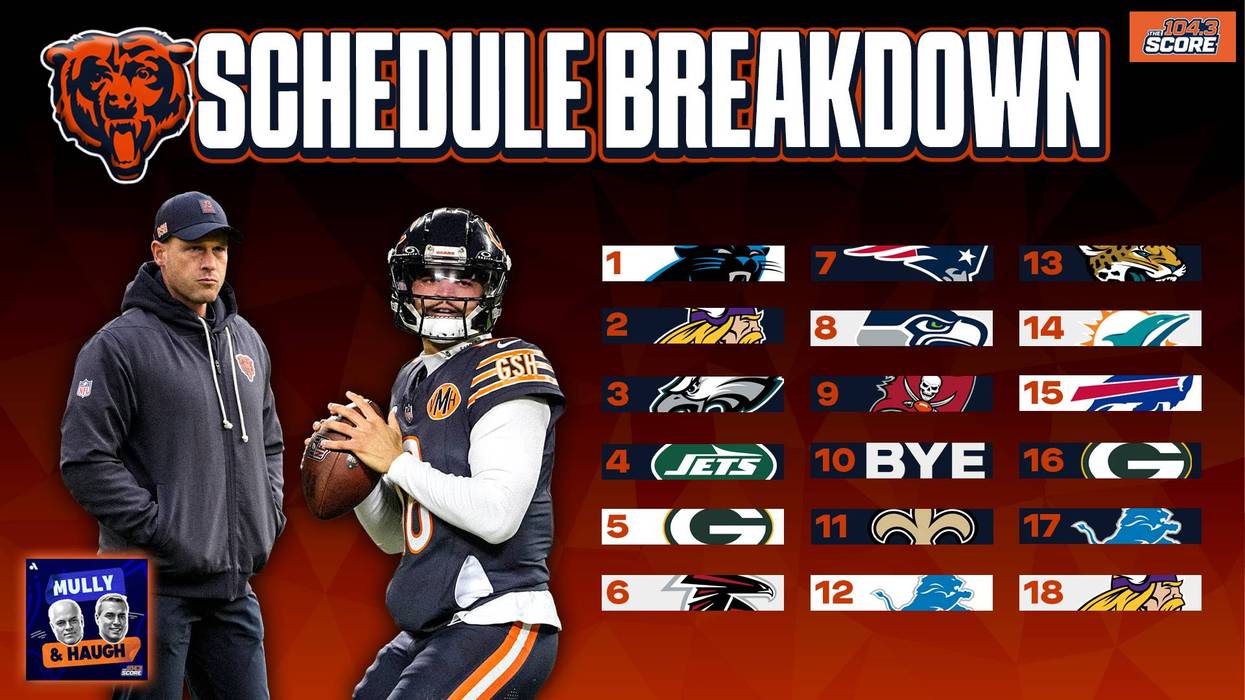 Mully & Haugh: Breaking down Bears' schedule for 2026 season