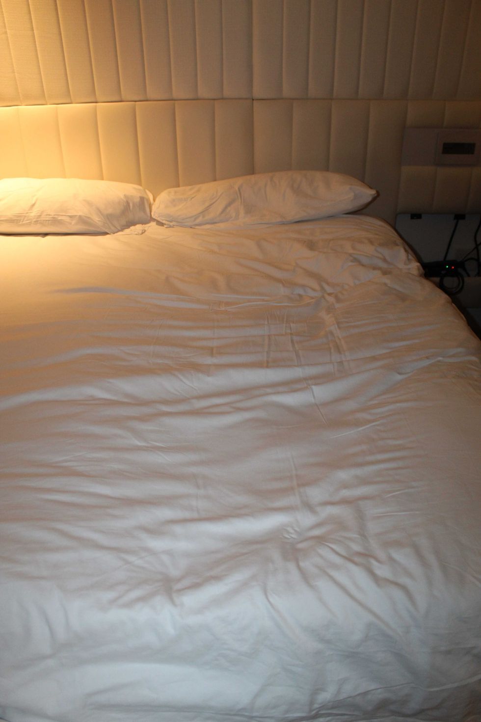 The bed in Bob Saget