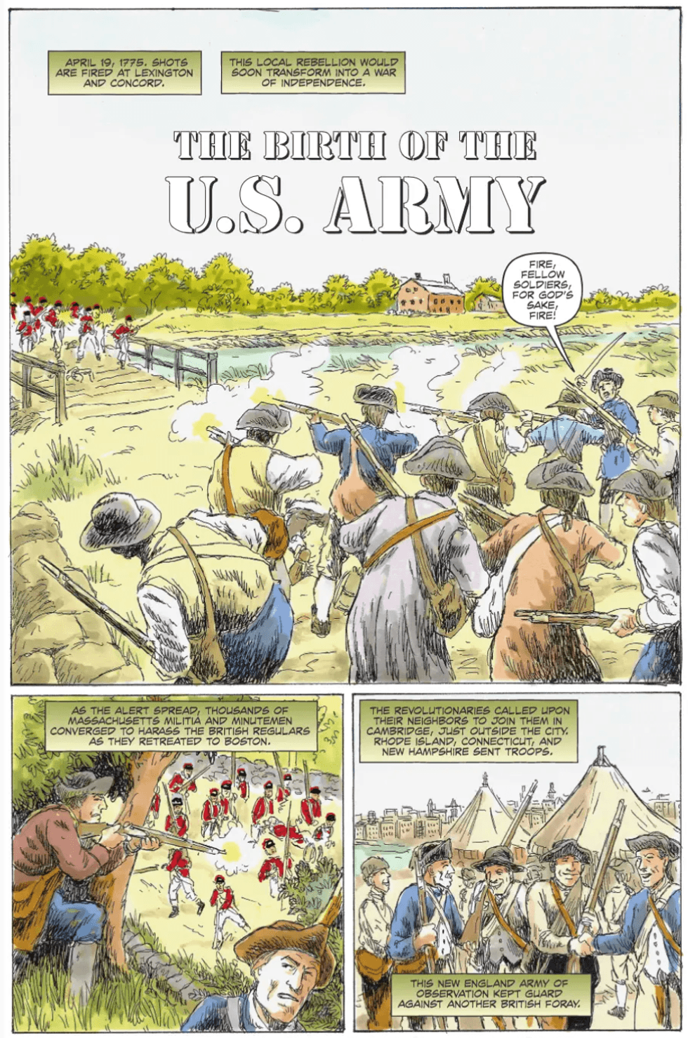 The Birth of the US Army
