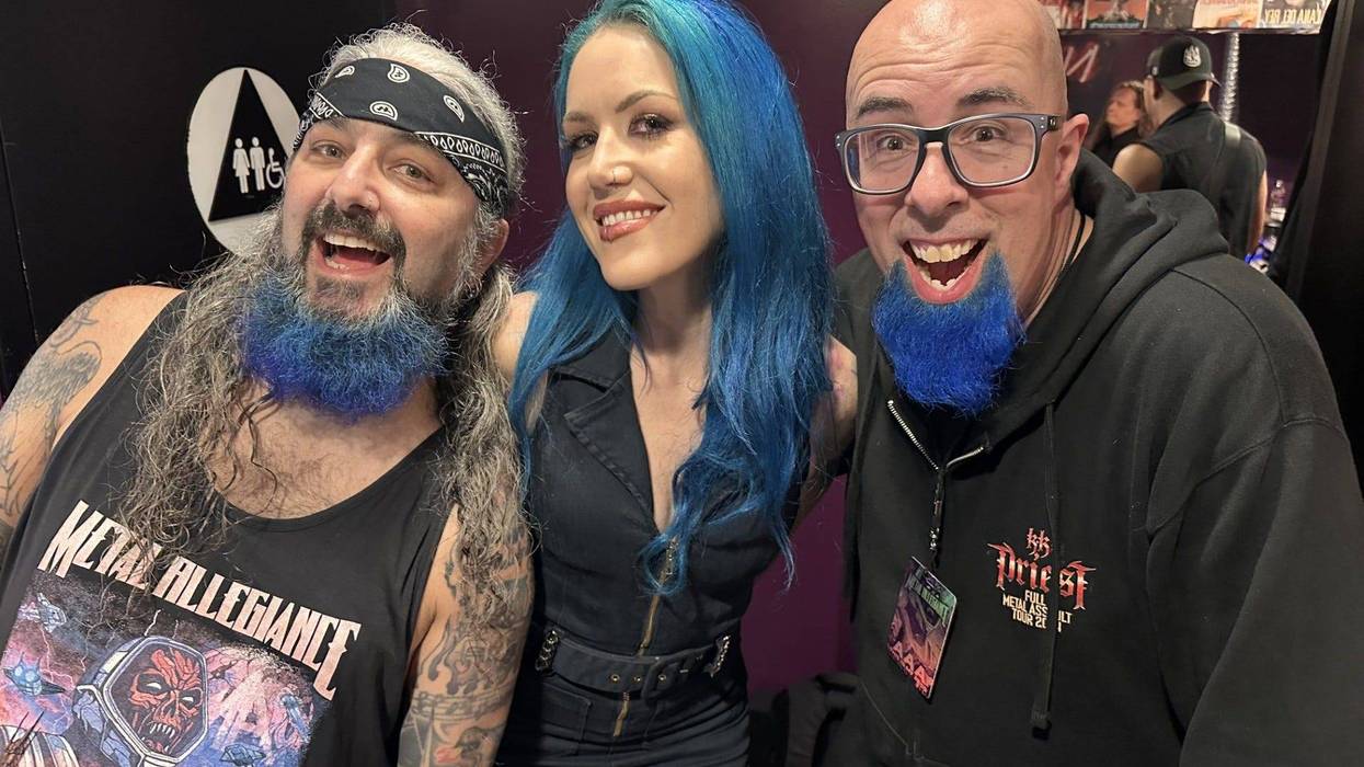 The Blue Crew is back! Namm 2026 - Mike Portnoy, Alissa White-Gluz, Iron Mike Savoia 1.22.26