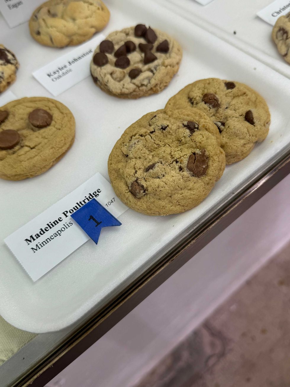 The blue ribbon winner in all its glory.