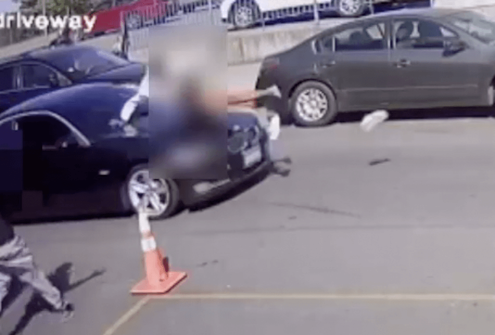 The BMW driver struck the 12-year-old girl on Boone Avenue, near E. 174th Street, in East Morrisania on Sunday afternoon