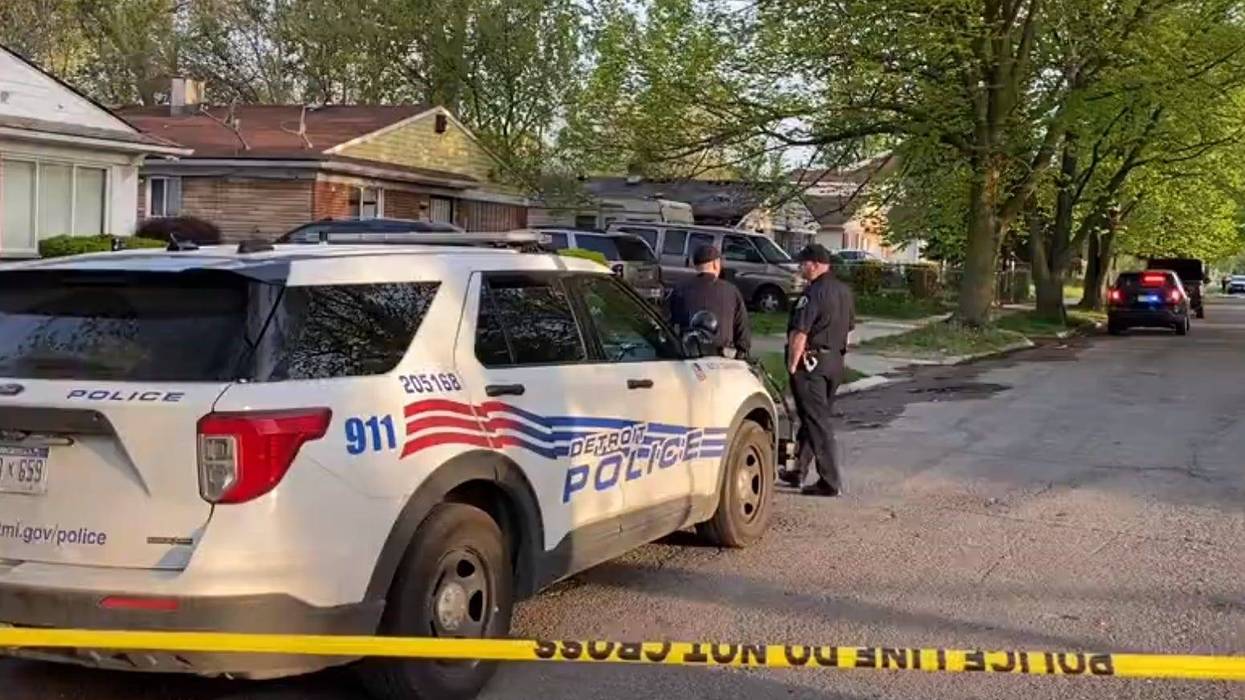 The body of one person was discovered by fire crews after a suspicious fire engulfed a Detroit home early Friday morning, officials stated.