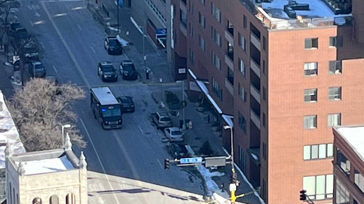 The Bolero Flats in Minneapolis where the suspected shooting occurred.