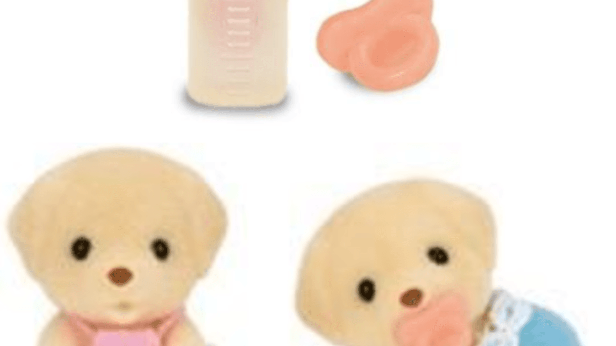 The bottle and pacifier components two children choked to death on.