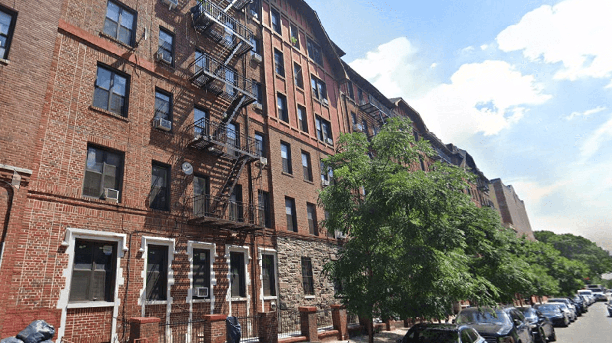 The boy fell from the fifth floor of a six-story building at East 21st Street and Church Avenue