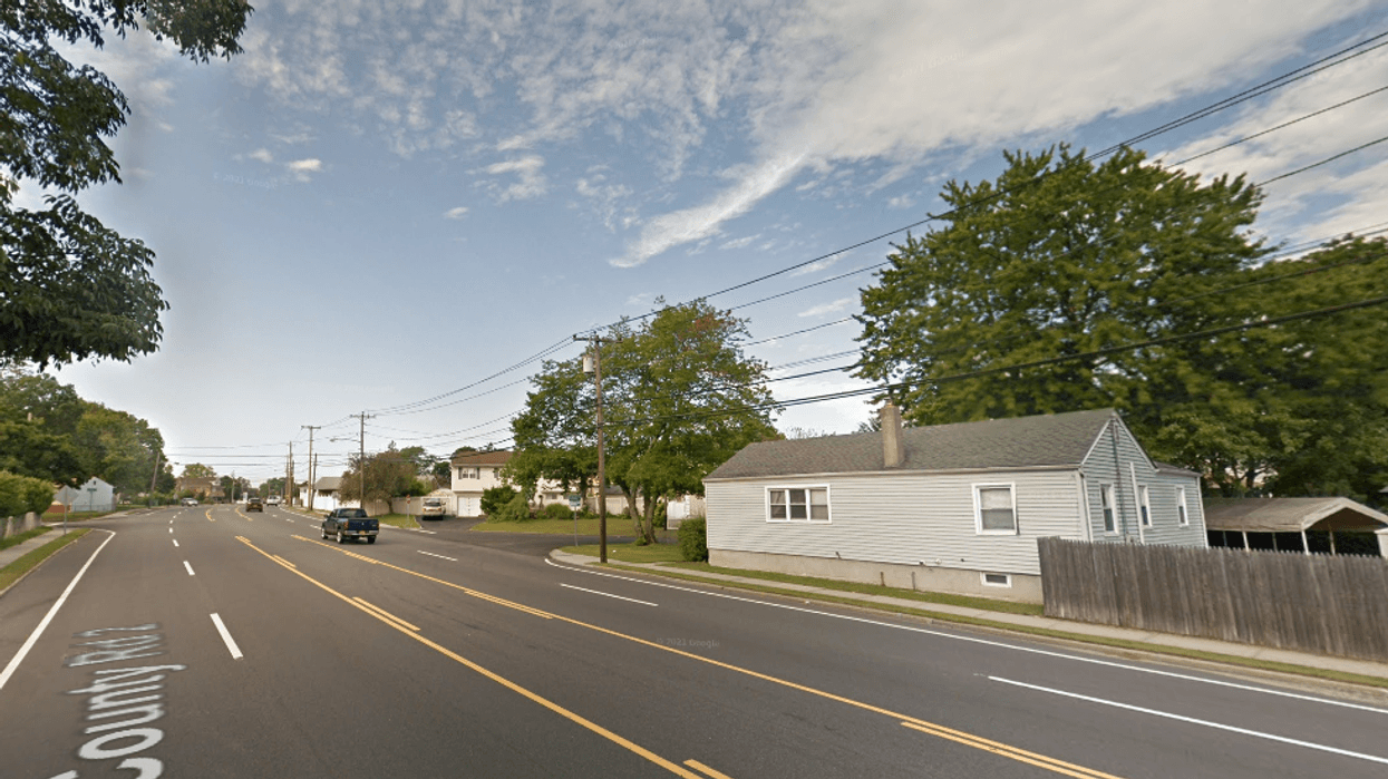 The boy was struck at Dixon Avenue and Caboto Avenue in Copiague on Saturday night