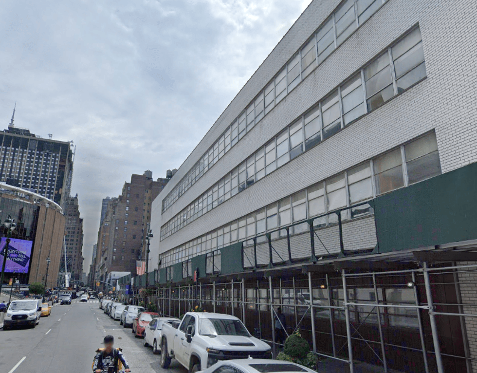 The building on West 31st Street and Seventh Avenue, formerly part of the Touro University campus.