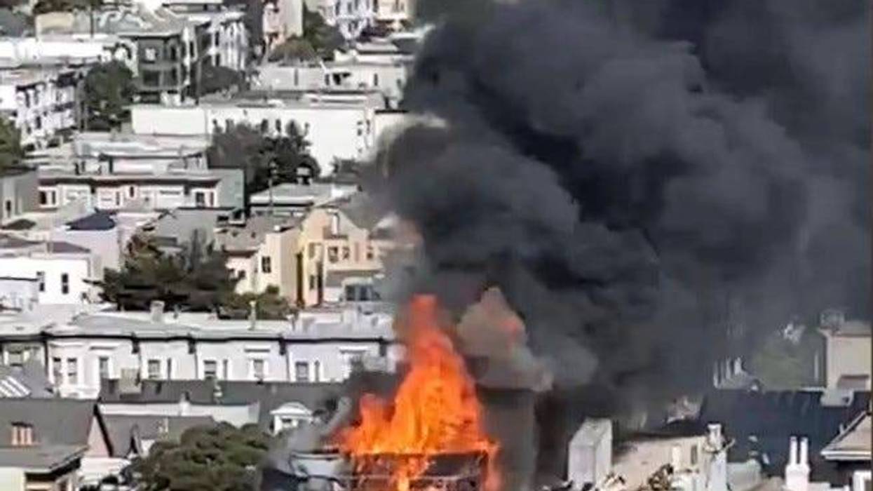 The building sustained major water damage.