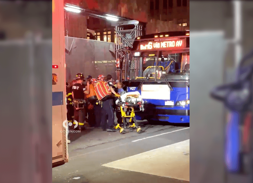 The bus operator and several passengers were among those injured