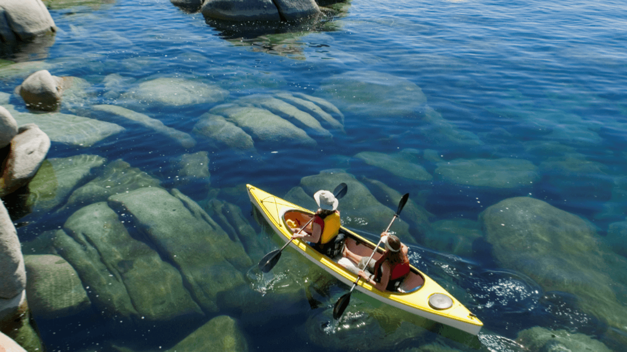 The Caldor Fire has impacted the clarity of Lake Tahoe.