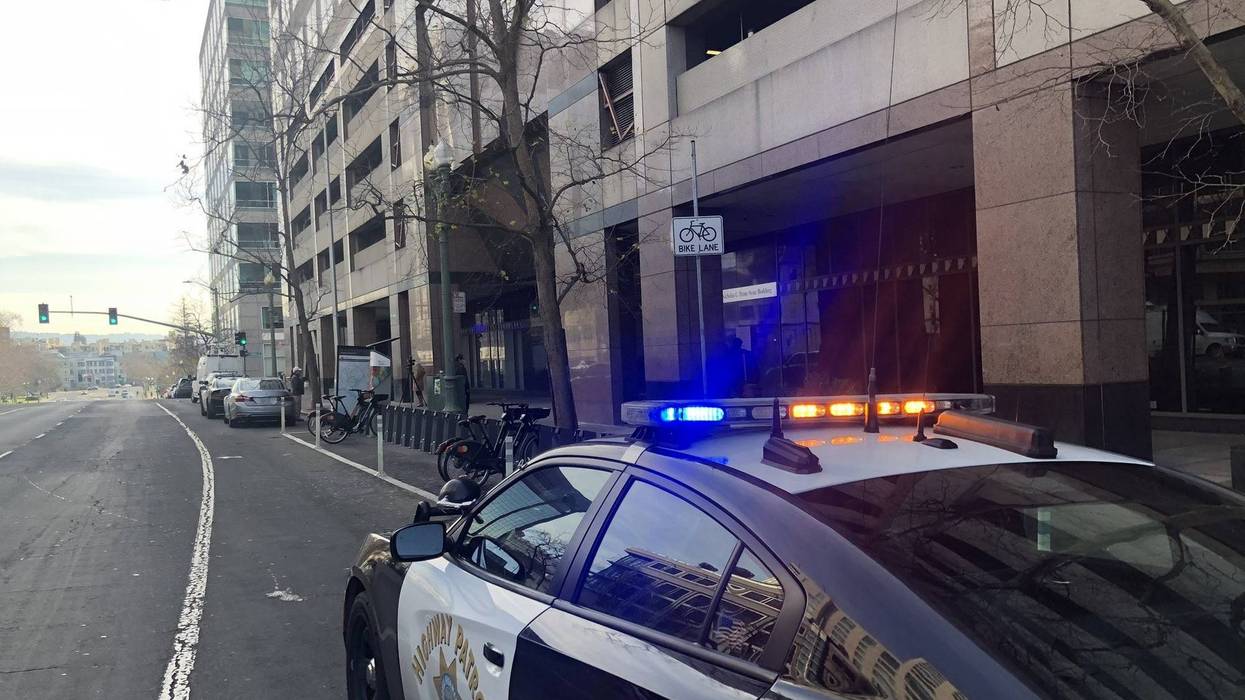 The Caltrans headquarters in Oakland is under evacuation after reports of a gunman were made Wednesday morning.
