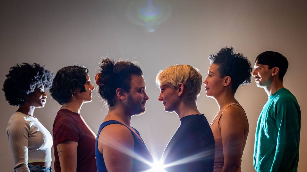 The cast of Applied Mechanics' "Other Orbits"