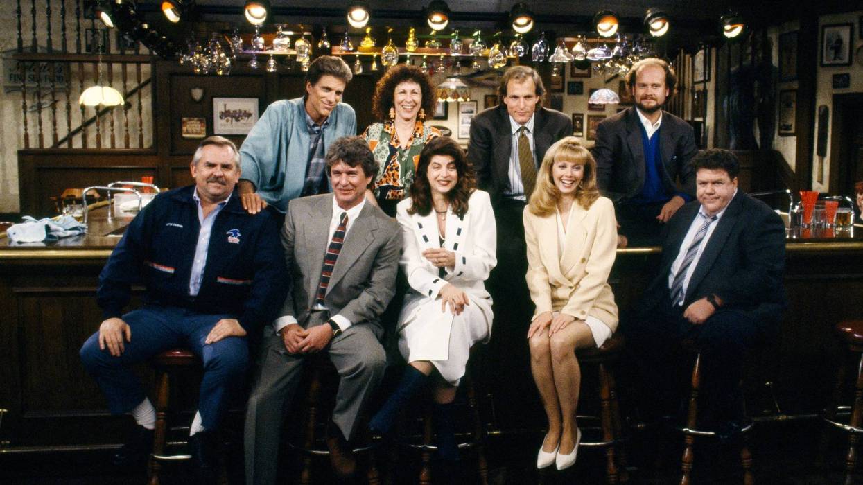 The cast of "Cheers"