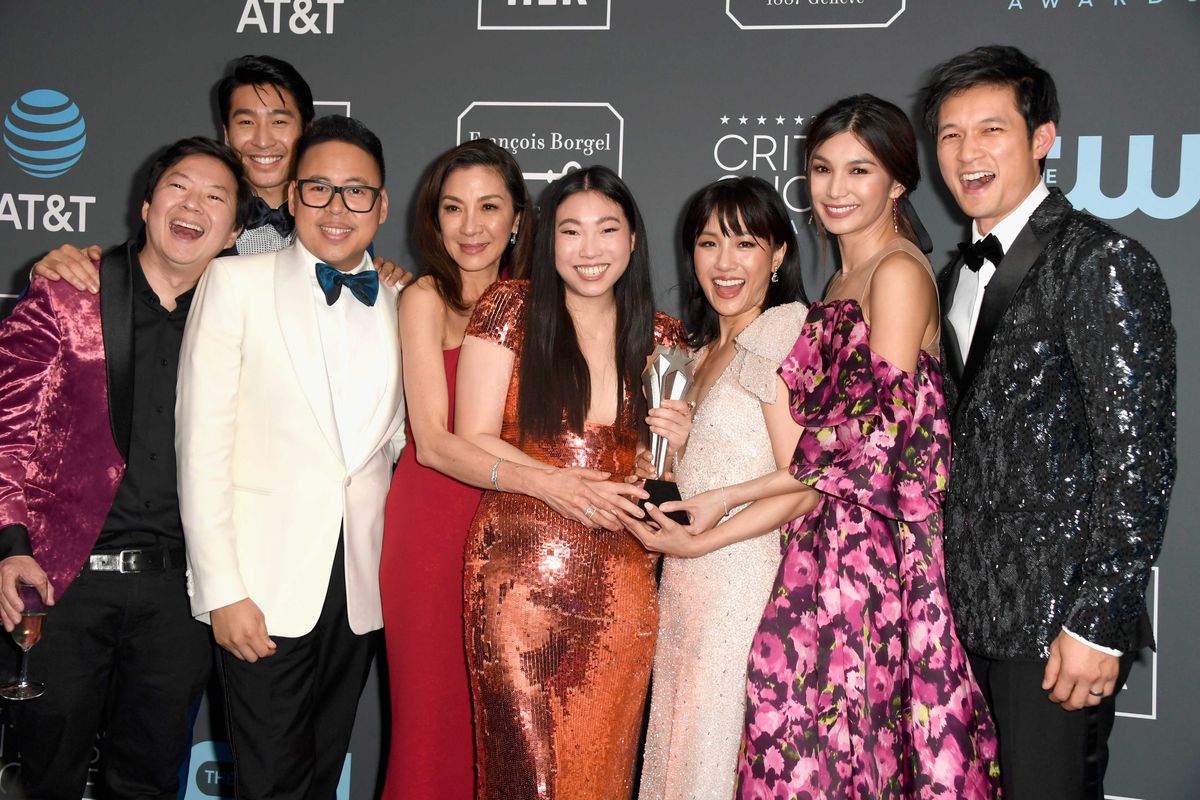 The cast of "Crazy Rich Asians"