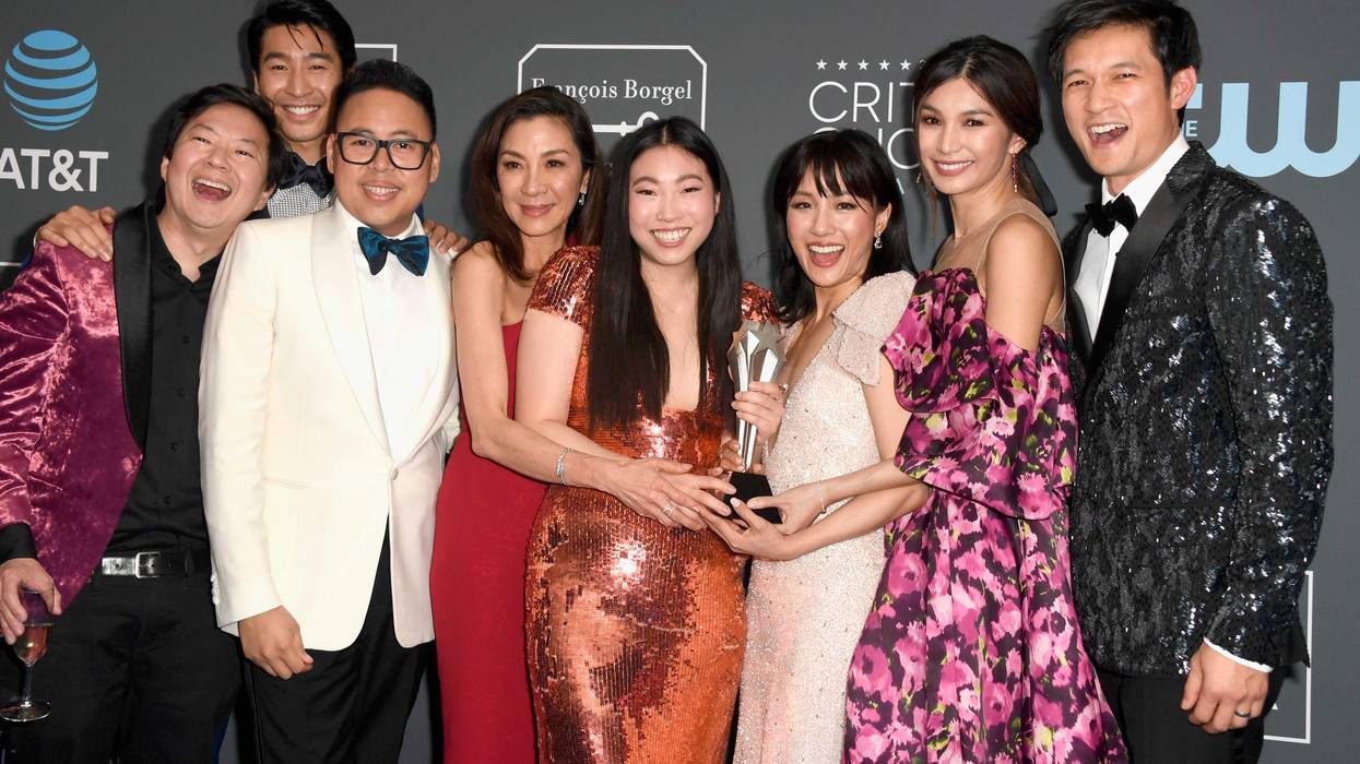 The cast of "Crazy Rich Asians"