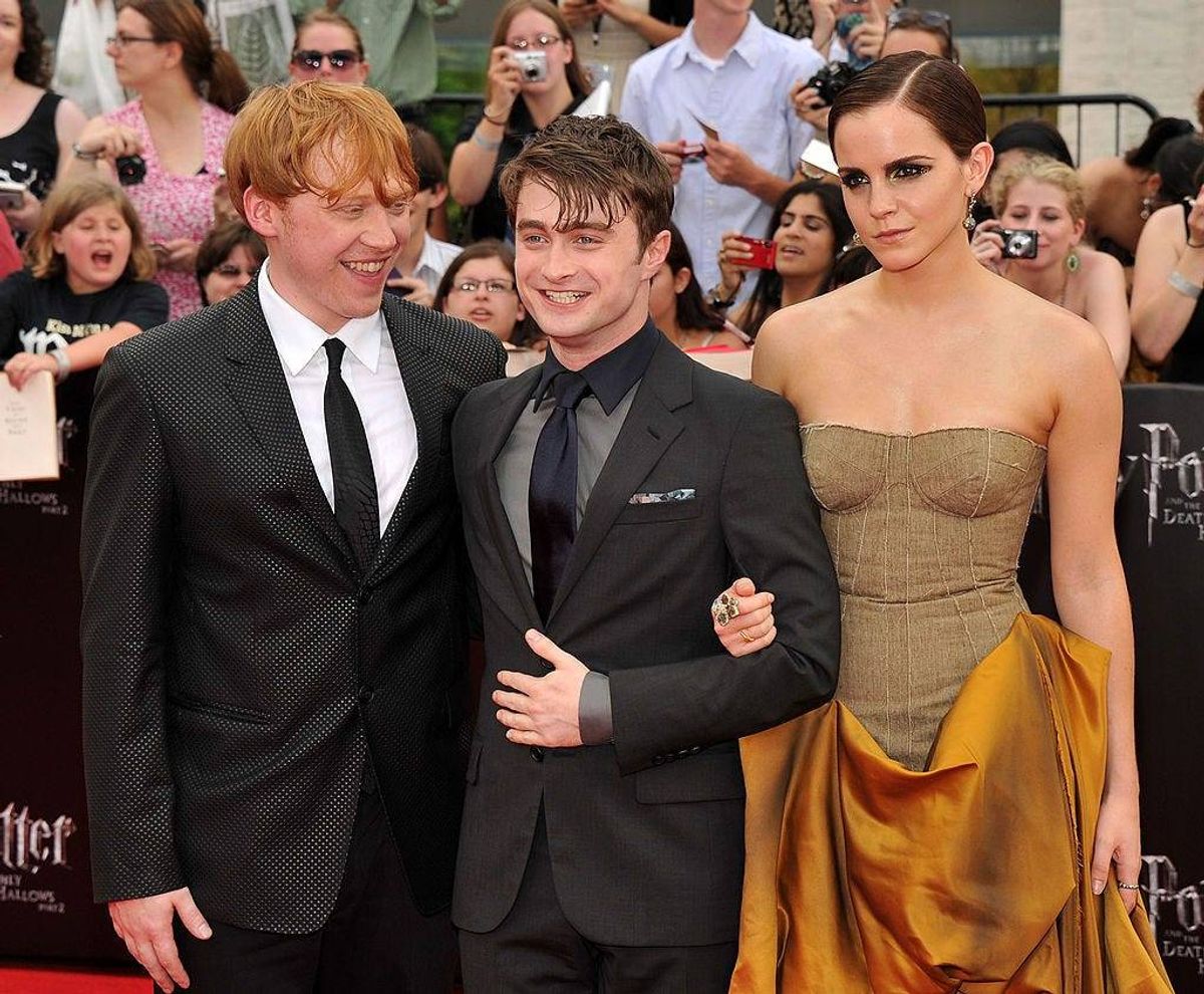 The cast of "Harry Potter"