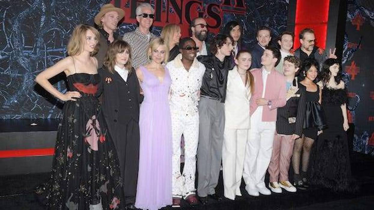 The cast of "Stranger Things" attend Netflix's "Stranger Things" Season 4 New York Premiere