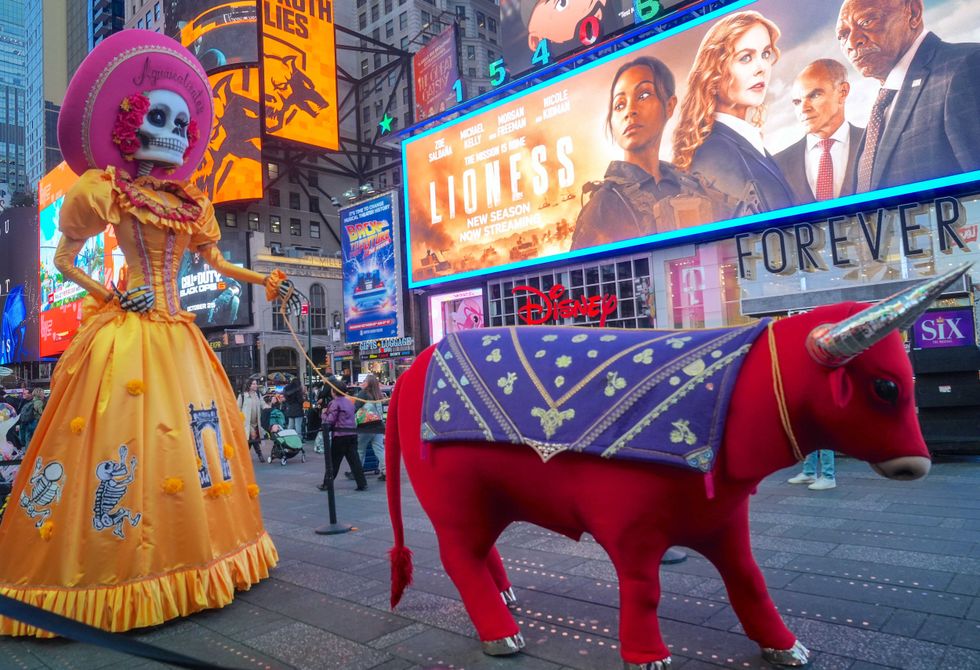 The catrinas celebrate people who have passed away