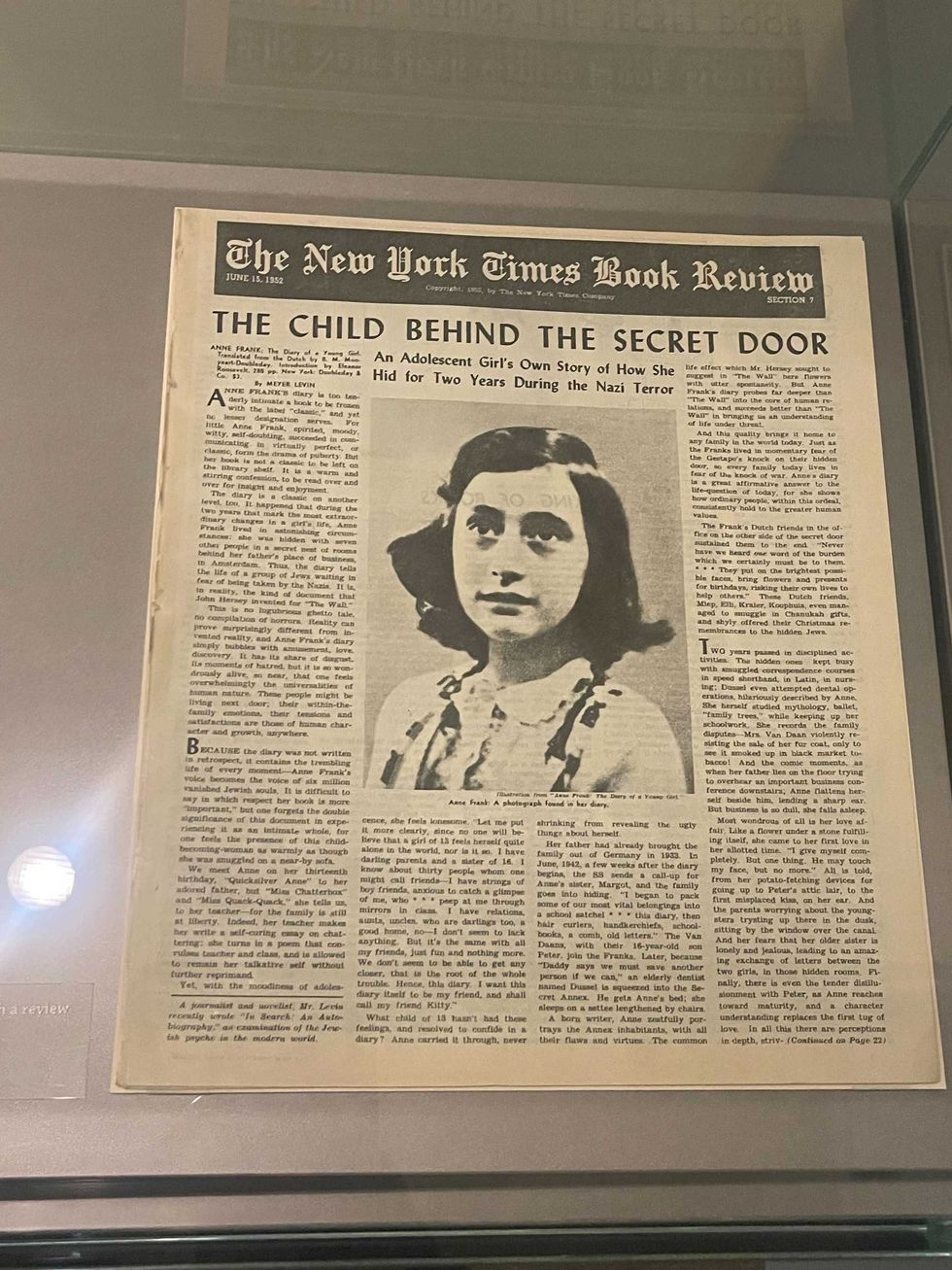 The Center of Jewish History is hosting a new Anne Frank exhibition presented by the Anne Frank House in Amsterdam.