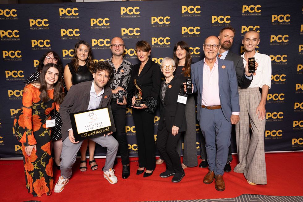 The CF&A team celebrates at the PCC Awards Dinner