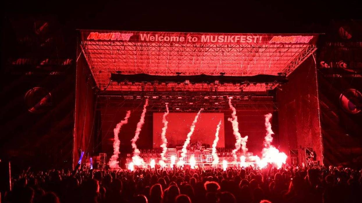 The Chainsmokers perform during Musikfest 2019 on Wind Creek Steel Stage at PNC Plaza on Aug. 2, 2019, in Bethlehem, Pennsylvania.
