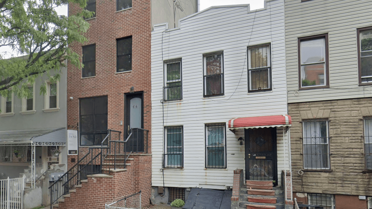 The Chauncey Street home in Bushwick, Brooklyn.