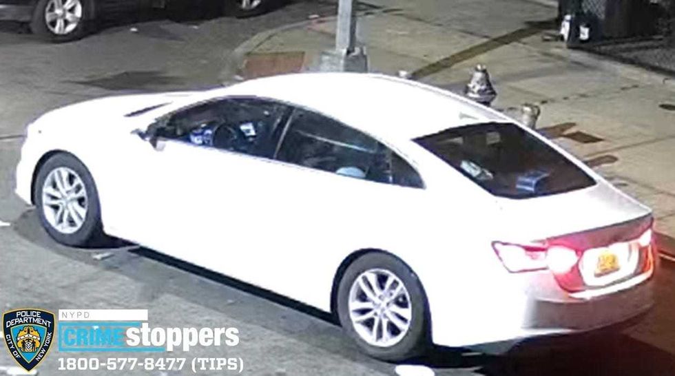 The Chevy Malibu police are searching for in the June 17 stabbing
