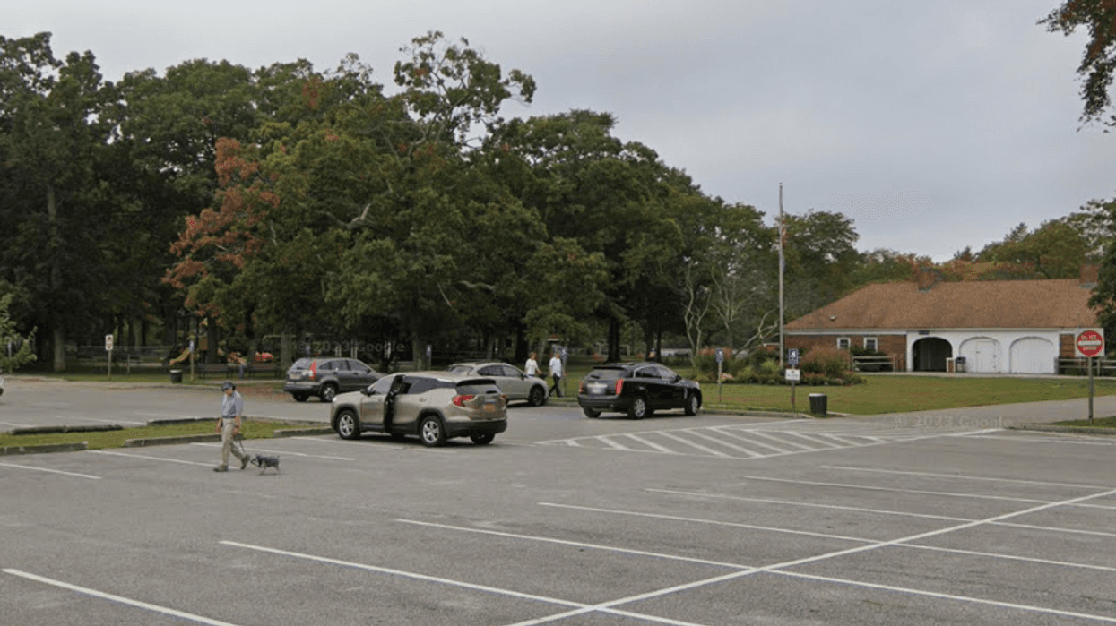 The child was struck at the parking lot for Belmont Lake State Park