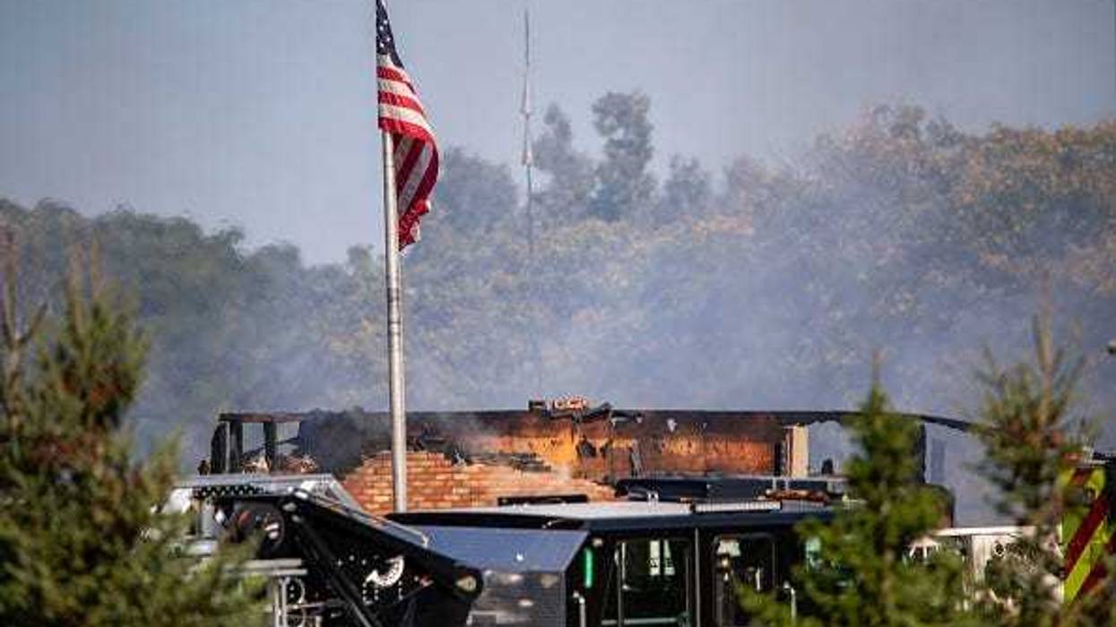 The Church of Jesus Christ of Latter-day Saints in Grand Blanc reduced to rubble after fire and mass shooting