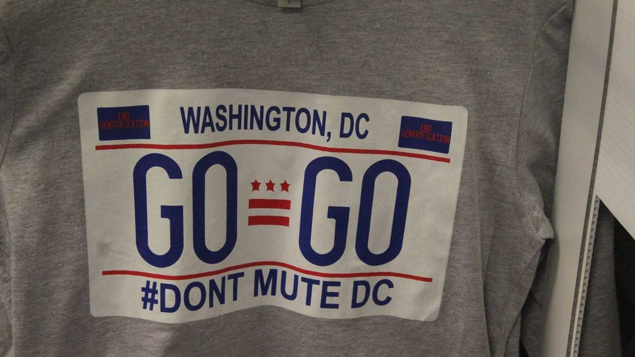 The city came out to show love and support for go-go.