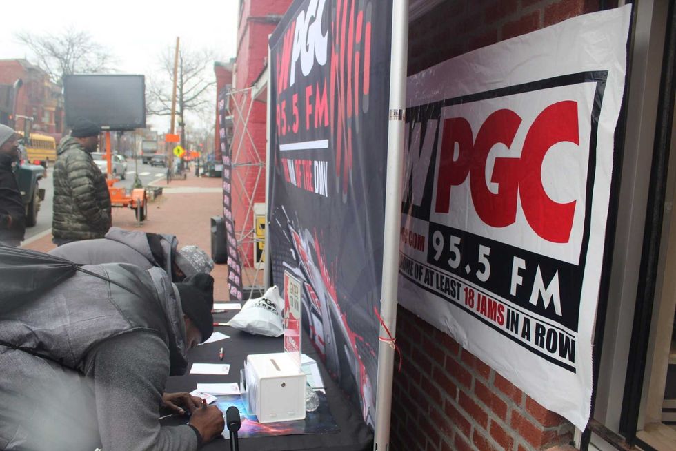 The city came out to show love and support for go-go.