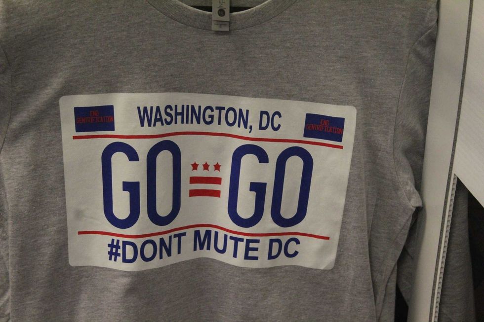 The city came out to show love and support for go-go.