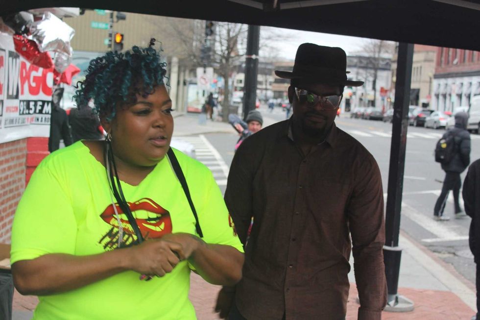 The city came out to show love and support for go-go.