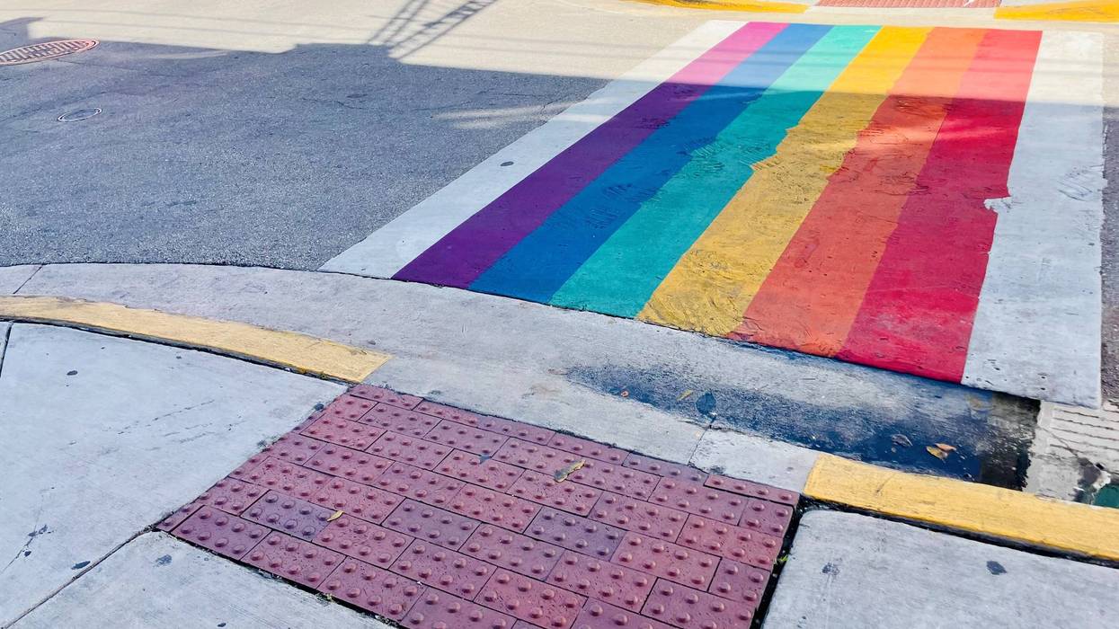The City of Dallas has notified the Texas Department of Transportation that it will remove rainbow and other decorative crosswalk designs, including those in the Oak Lawn area, as part of a statewide directive requiring “non-standard” pavement markings be brought into compliance within 90 days.