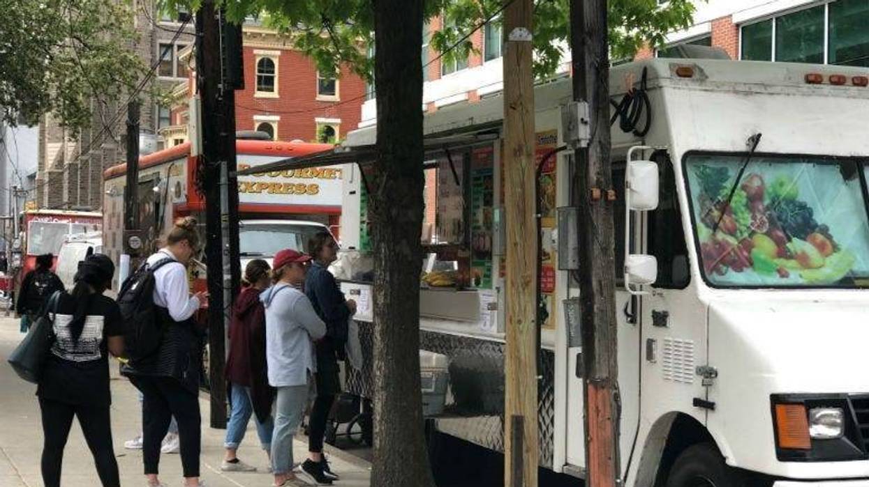The city sent Temple University food truck vendors about leaving their trucks overnight.