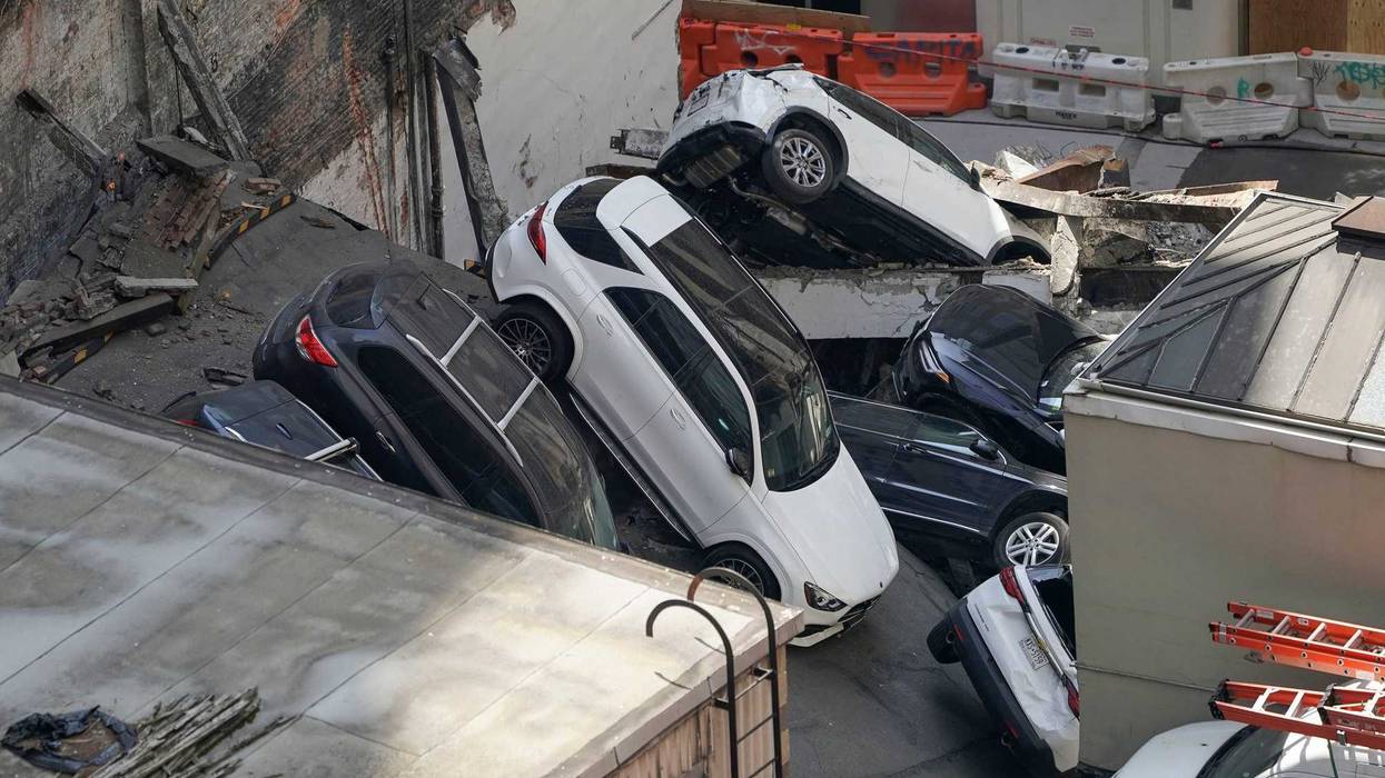 The collapse at 57 Ann St. in the Financial District on April 18 left one worker dead and five others injured