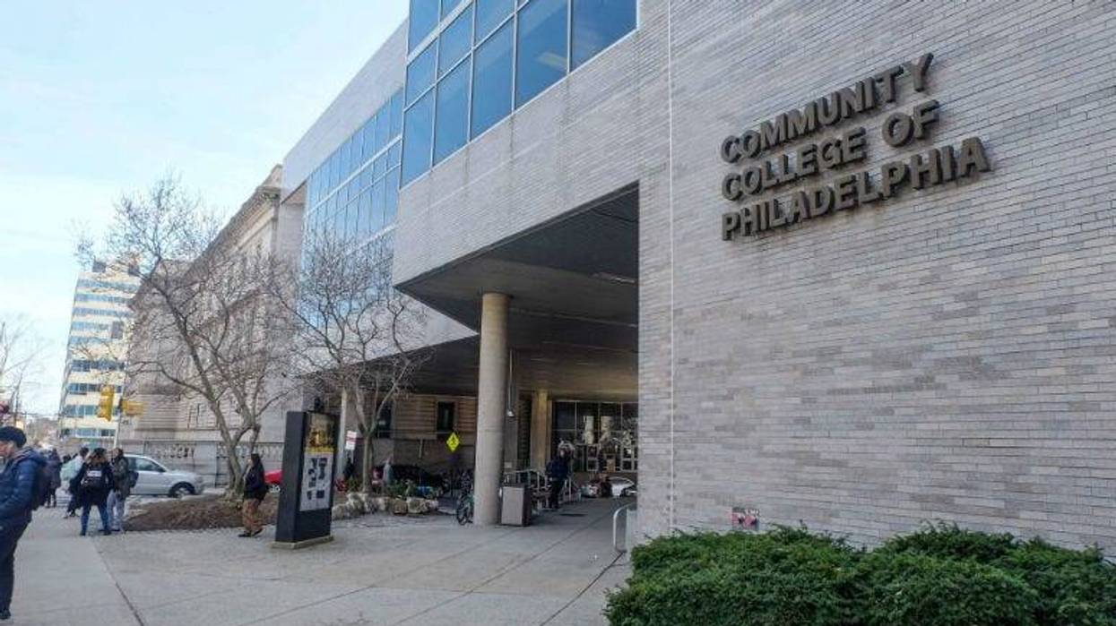 The Community College of Philadelphia.
