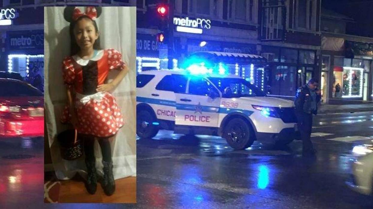 The condition of the 7-year-old girl who was shot while trick-or-treating on Halloween in Little Village on the Southwest Side is improving at a hospital.
