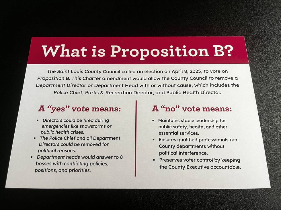 The controversial mailer about Prop B
