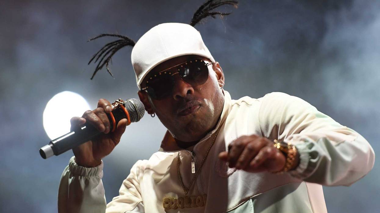 The Coolio set during Groovin The Moo 2019 on April 28, 2019 in Canberra, Australia.