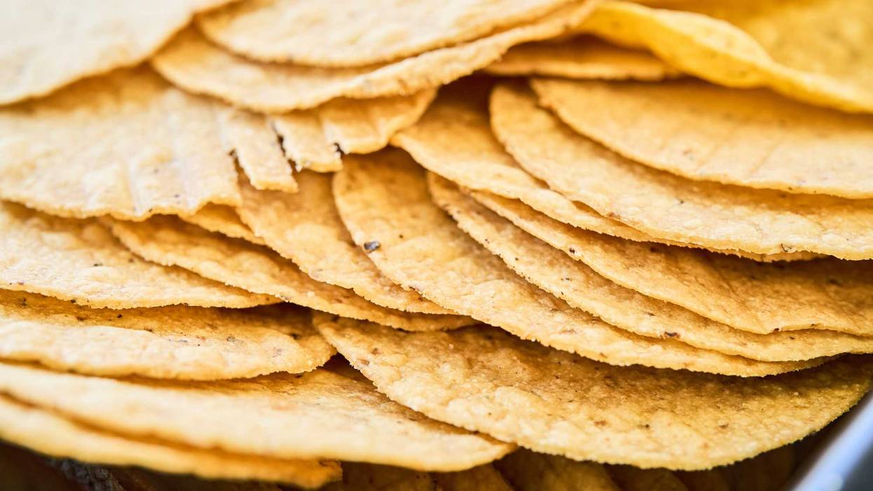 The corn that made a restaurant famous... the tortillas at Oro by Nixta.