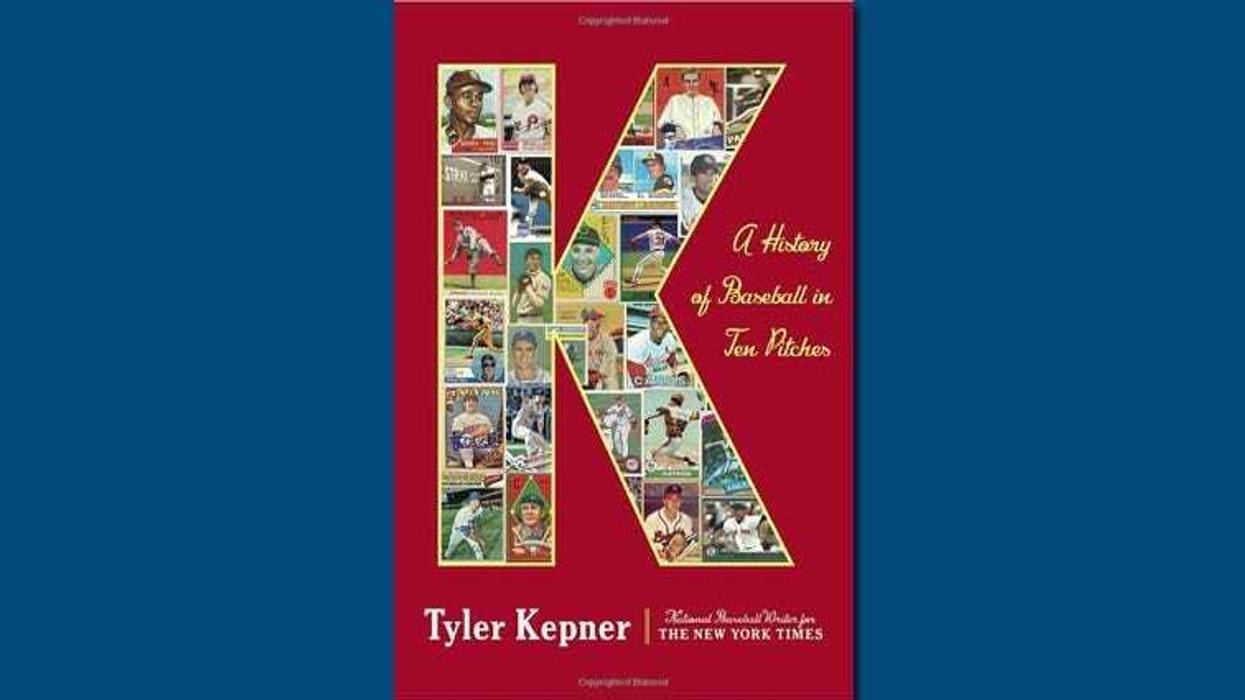 The cover of “K: A History of Baseball in Ten Pitches"