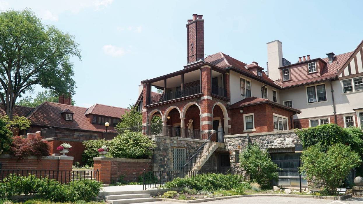 The Cranbrook House at 380 Lone Pine Road in Bloomfield Hills.