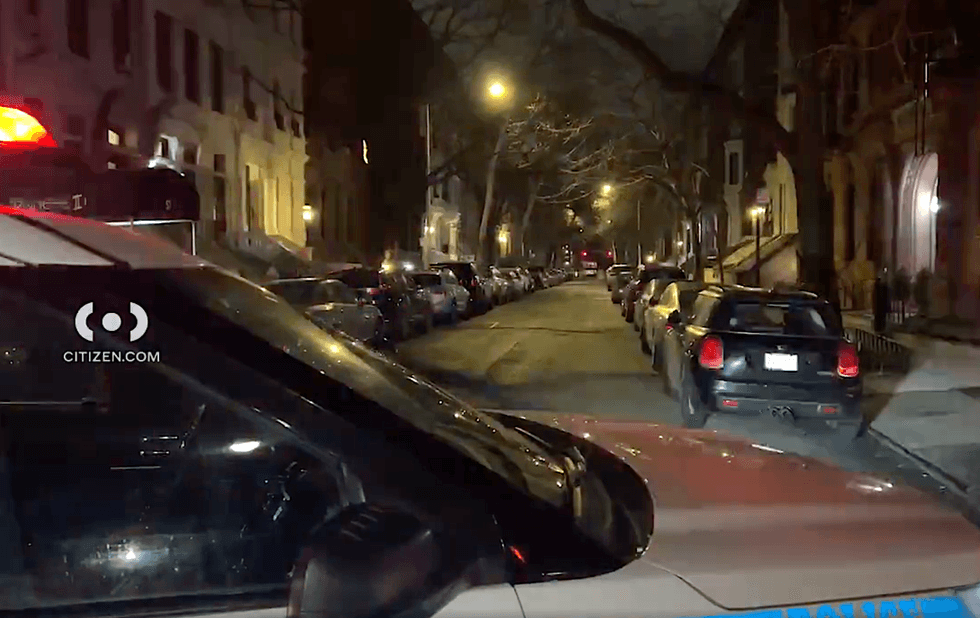 The crash happened on West 76th Street, near Central Park West, at 2:40 a.m. Saturday